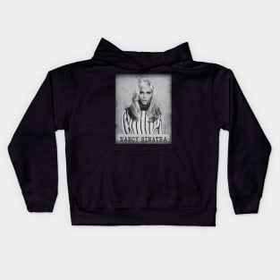 Nancy Sinatra // Minimalist Fanart Tribute Kids Hoodie